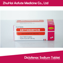 Таблетки для эритромицина